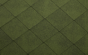 Гибкая черепица рядовая KATEPAL Foxy Зеленый